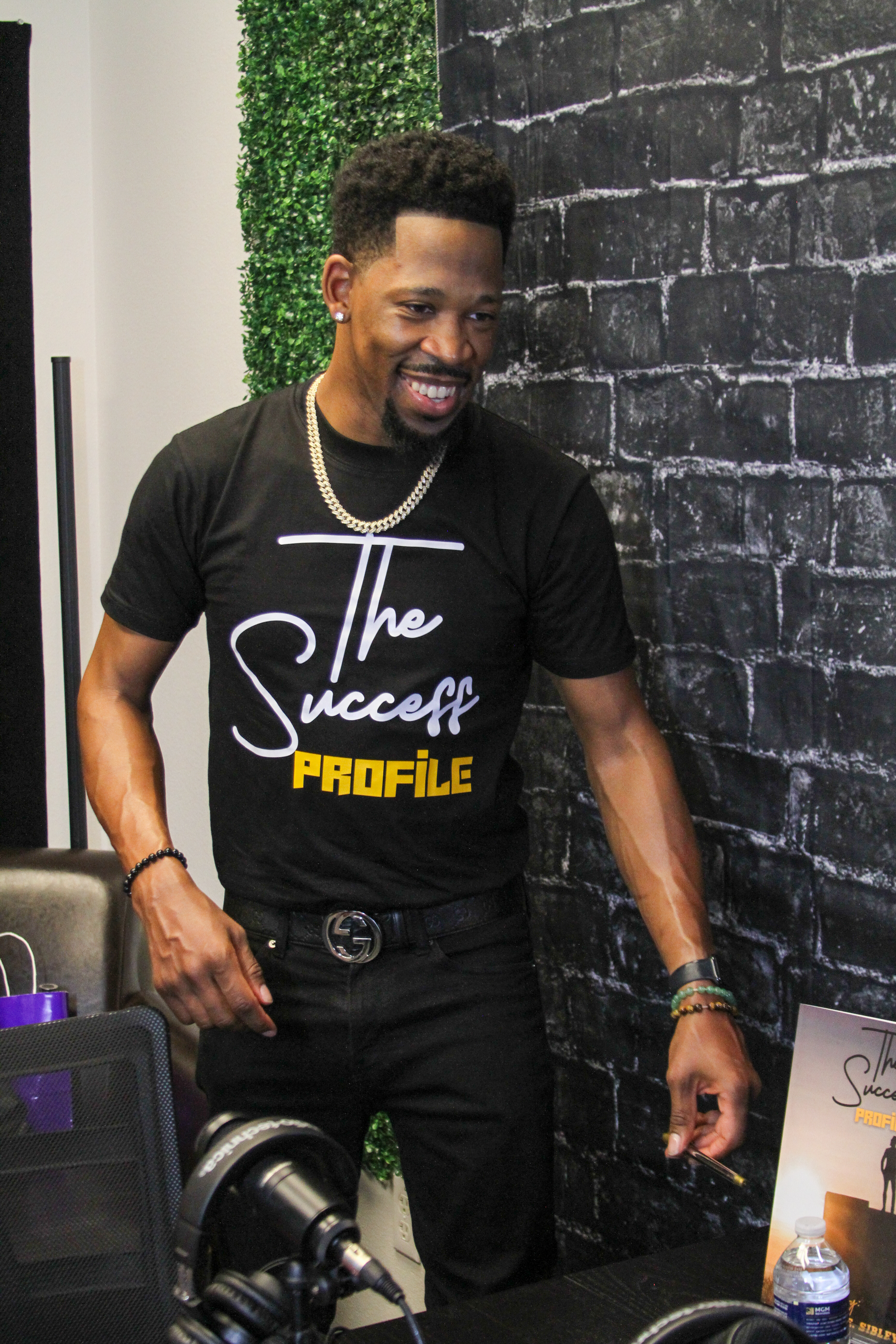 Brian E. Sibley at a podcast appearance