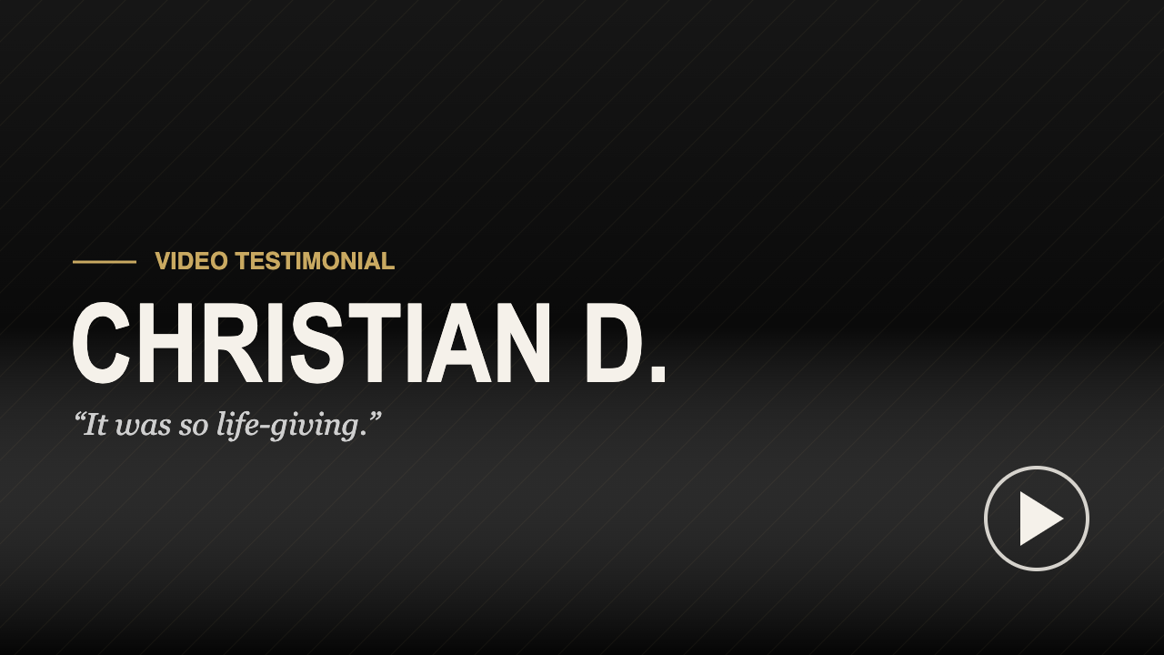 Christian D. testimonial, Los Angeles