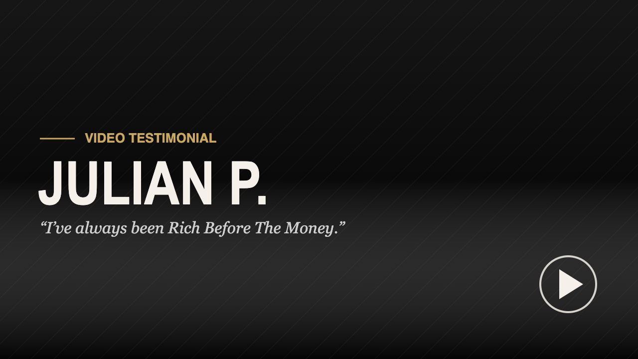 Julian P. testimonial, Los Angeles